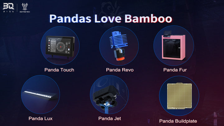 Pandas Love Bamboo: The Panda Series Product Collection